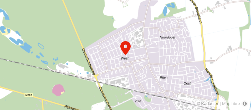 Locatie van Tripolair Breda