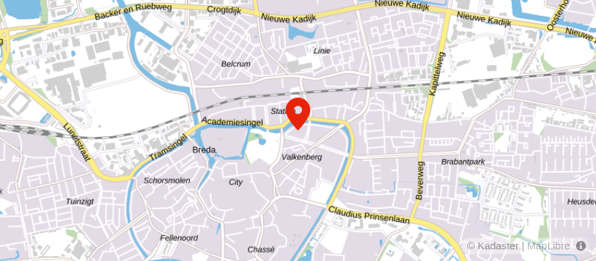 Locatie van Veldsink - Titulaer & Westerterp