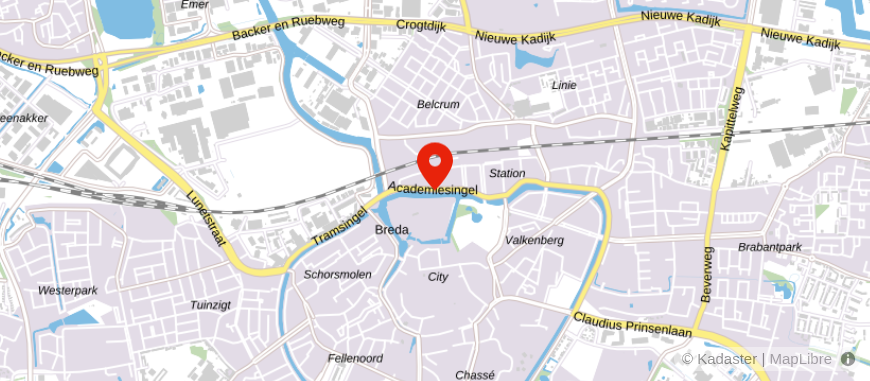 Locatie van Zagers makelaars-taxateurs