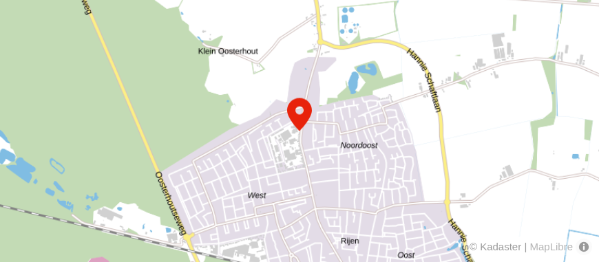 Locatie van Roland Jansen Makelaars