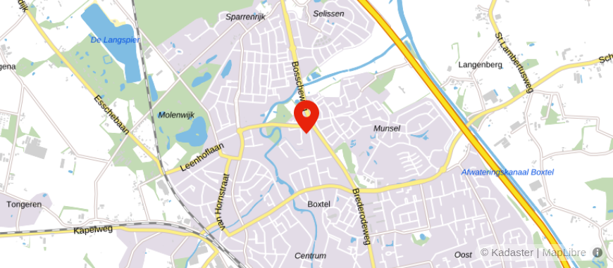 Locatie van You Sure Boxtel