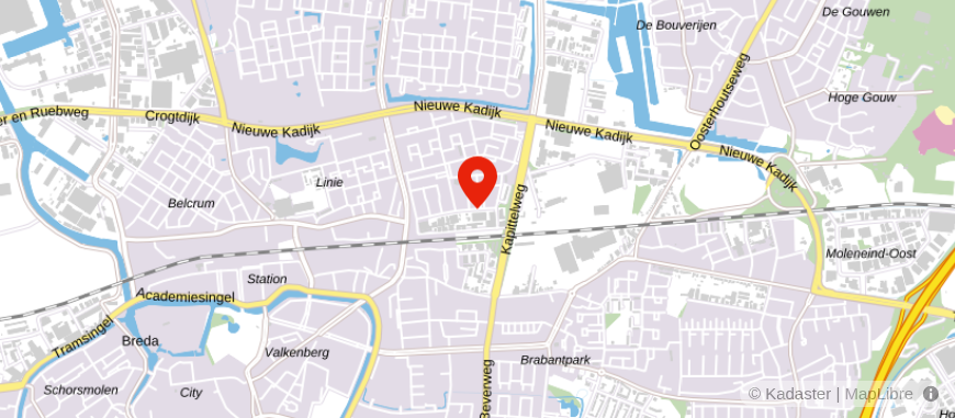 Locatie van Optima Spruijt