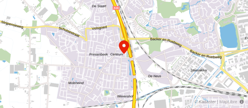 Locatie van Haverbeek Accountants- & Belastingadviseurs