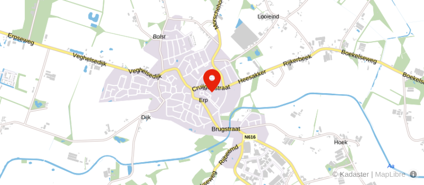 Locatie van Yva Accountants