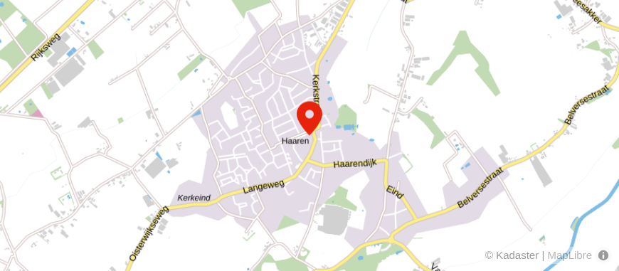 Locatie van Veldsink - Van der Heijden