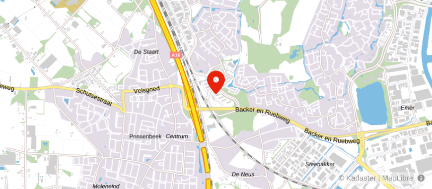 Locatie van You Sure Breda