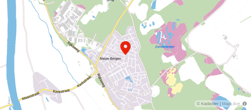 Locatie van Krebbers Assurantiën