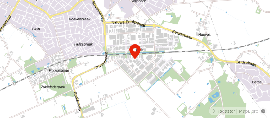 Locatie van J&R Adviesgroep