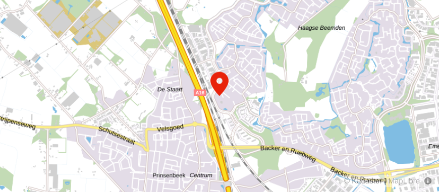 Locatie van aaff Breda