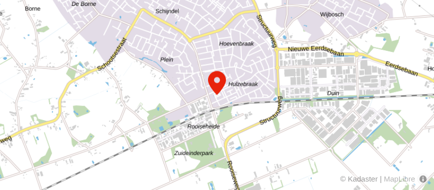 Locatie van RVG Adviesgroep