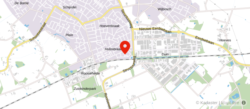 Locatie van HLW Taxaties & Rentmeesterij