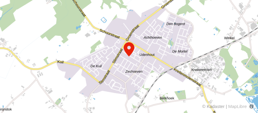 Locatie van Assurantie en Adviesburo K&R 