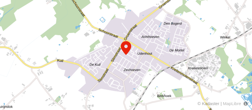 Locatie van Plein Hypotheken