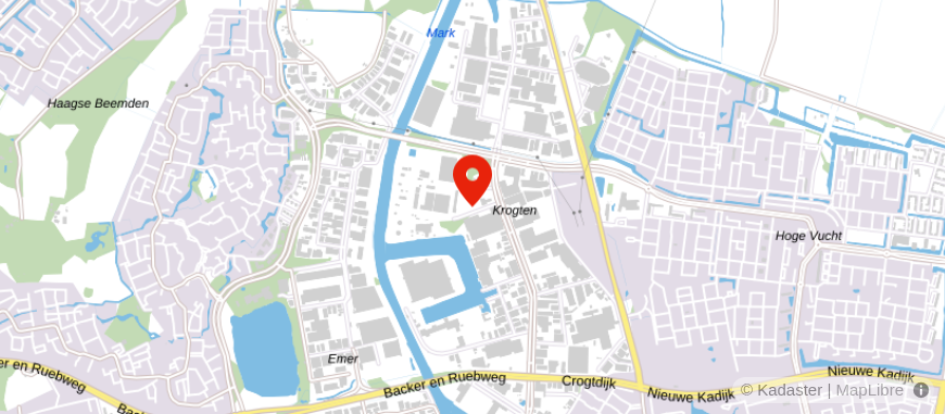 Locatie van de W van Wonen B.V. (Breda)