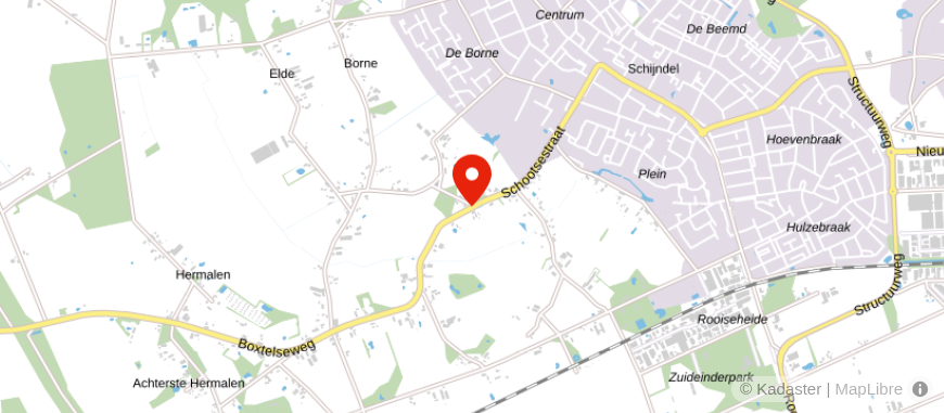 Locatie van van den Elzen Financieel Advies