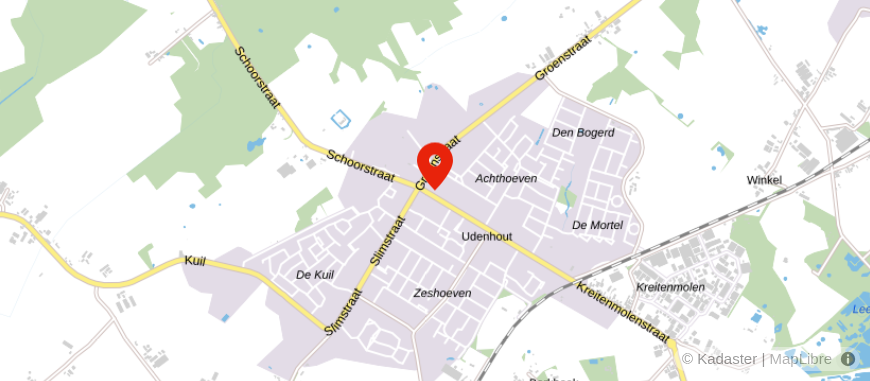 Locatie van Midden Brabant Advies