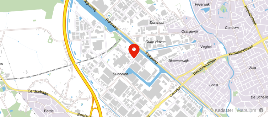 Locatie van Adato Advies