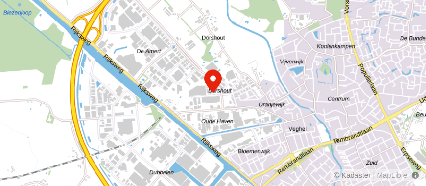 Locatie van Assurantiekantoor J.C. Vonk