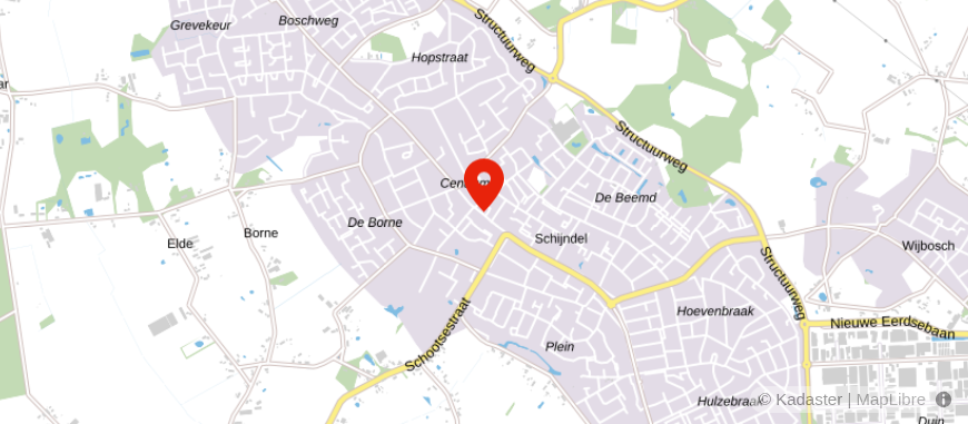 Locatie van Meierijstad Makelaardij