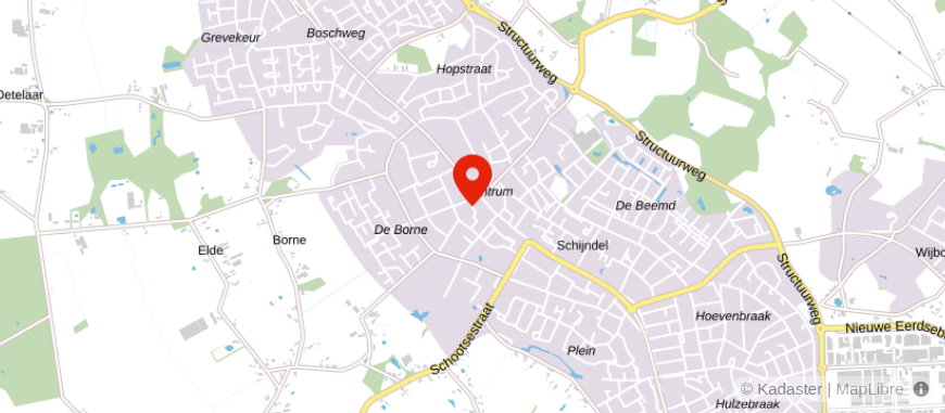 Locatie van Van Kruijsdijk Notarissen