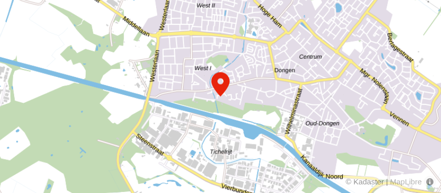 Locatie van CB Assurantien & Fiscaal Advies