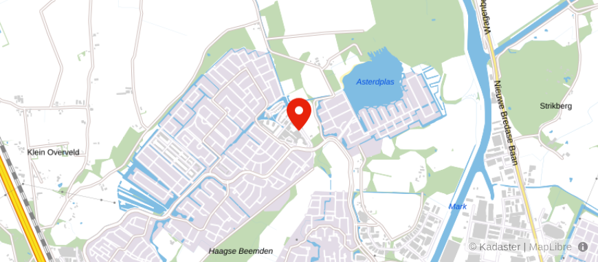 Locatie van EHP Makelaardij