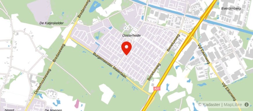 Locatie van Klijsen Makelaars & Taxateurs