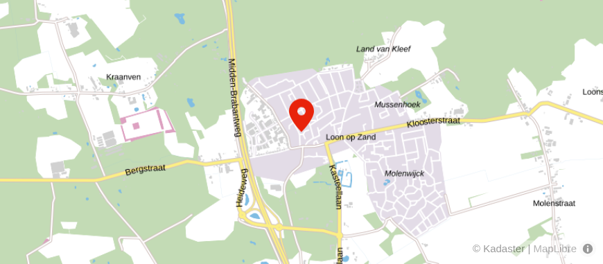Locatie van PBD Financieel Advies en Planning Nederland