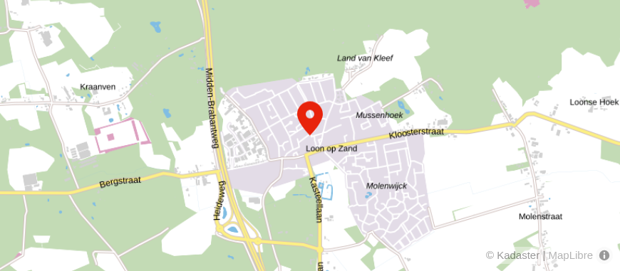 Locatie van Administratiebureau J. Zaal