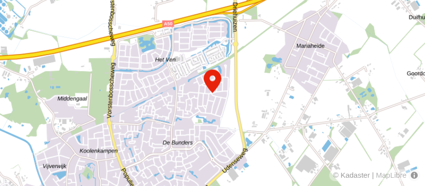 Locatie van FVG Accountancy & Belastingadvies