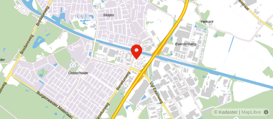 Locatie van Finanplaza B.V.