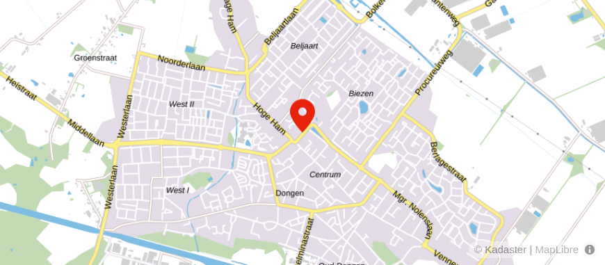 Locatie van 100% Hypotheken