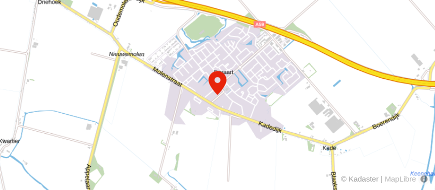 Locatie van WG Makelaars