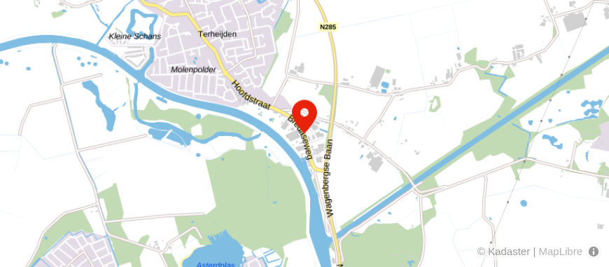 Locatie van Adviesburo Vonk