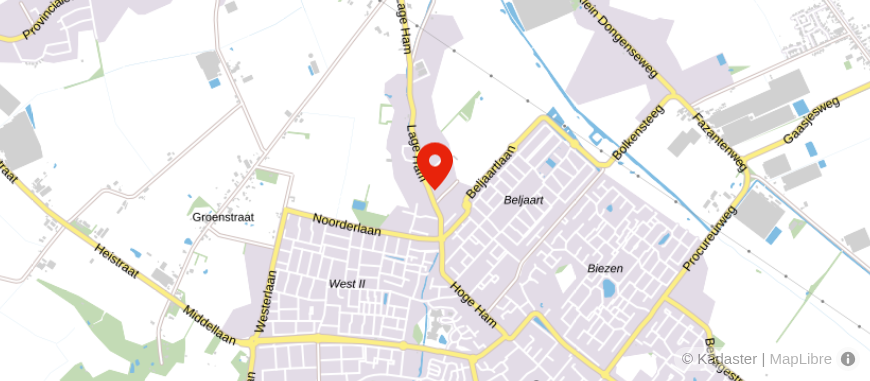 Locatie van BHOS Financiële Dienstverlening