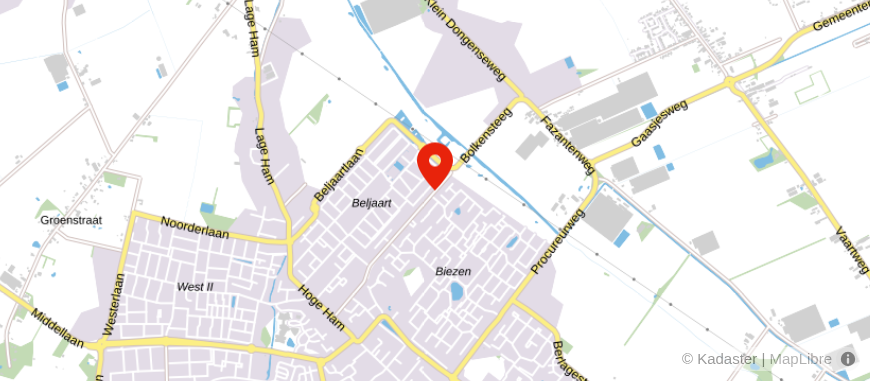 Locatie van Van Loon - Dongen