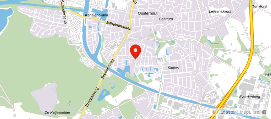 Locatie van Stadhouders Financiële Planning
