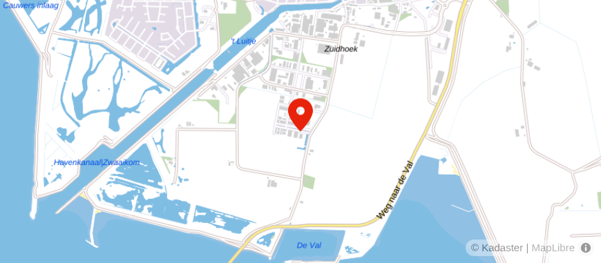 Locatie van Hillebrand Verzekeringen & Hypotheken