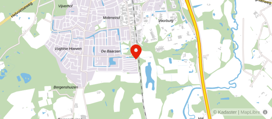 Locatie van Yarden & Kindt Uitvaartzorg