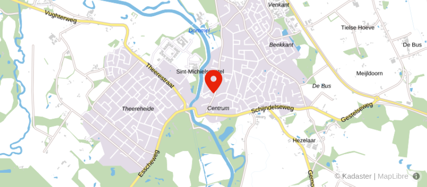Locatie van Thijssens Advies