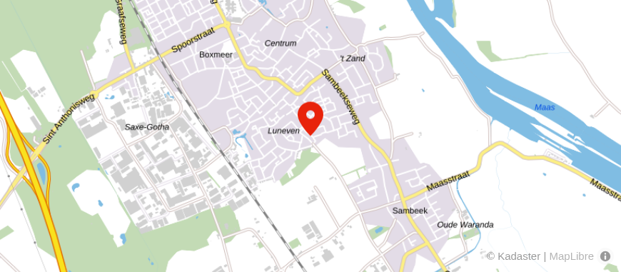 Locatie van Administratiekantoor Raaijmakers