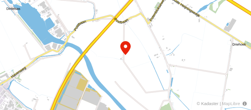 Locatie van Elenbaas Financiële Planning