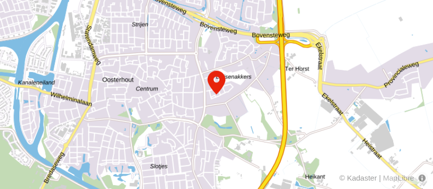 Locatie van Administratiekantoor van Gurp & van Gurp