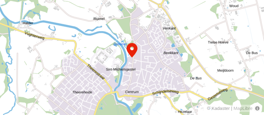 Locatie van Staete Makelaars De Meierij