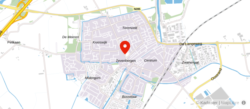 Locatie van Advies- en Assurantiekantoor Timmers