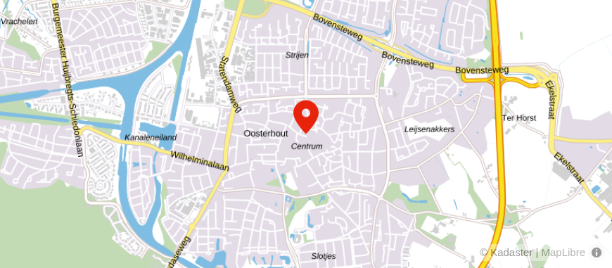 Locatie van Maevis notariaat B.V.