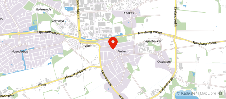 Locatie van Van Oort & De Wit accountantskantoor