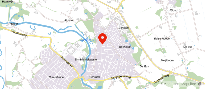 Locatie van Notariskantoor Mandos