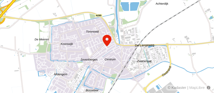 Locatie van Valk Verzekeringen & Hypotheken
