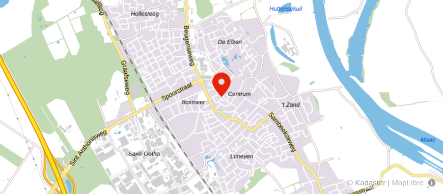 Locatie van Vrijdag & De Bekker